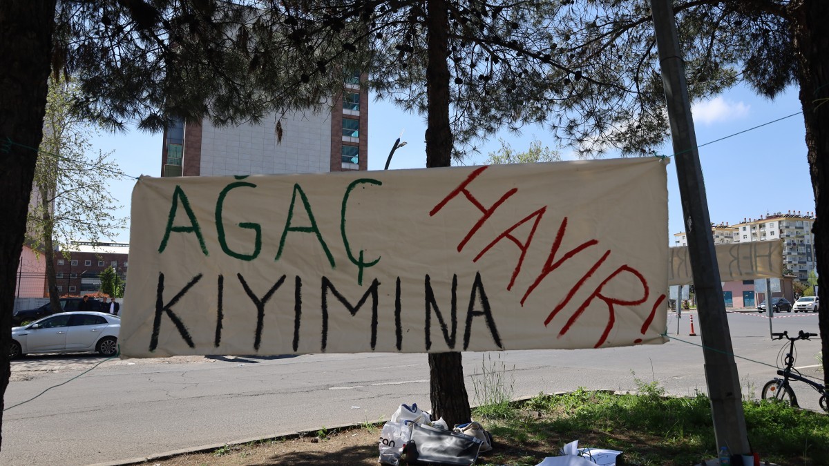 Diyarbakır’da Fırat Bulvarı’ndaki Yol Çalışmasına Ekolojistlerden İtiraz