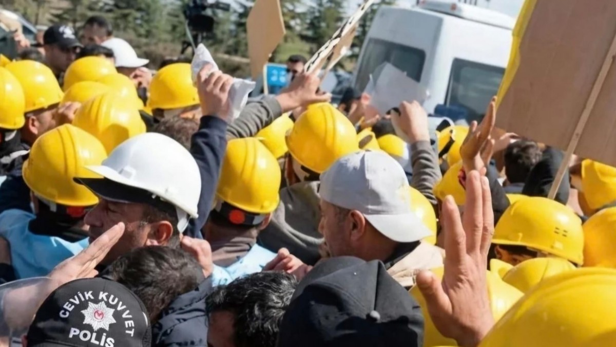 Ankara’ya Yürüyen Madencilere Polis Engeli: Sendika Temsilcileri Gözaltına Alındı