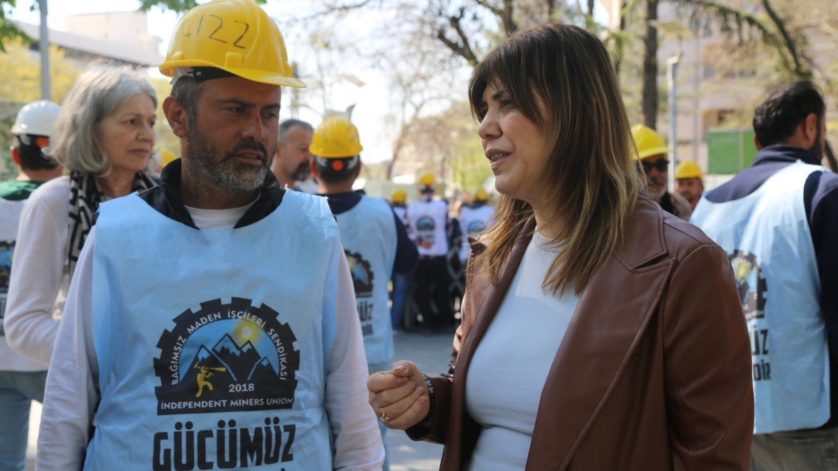 HDK’den Direnişteki Madencilere Ziyaret: Emeğin Yanındayız