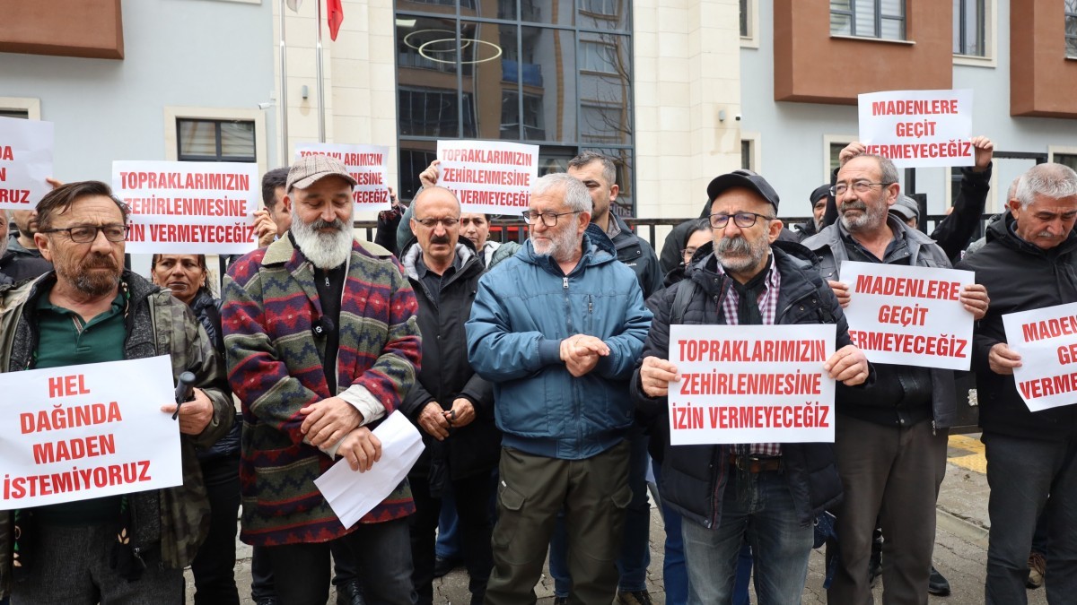 Hel Dağı’nda maden ocağına karşı 2 bin imza: ‘Doğamızın talan edilmesine izin vermeyeceğiz’