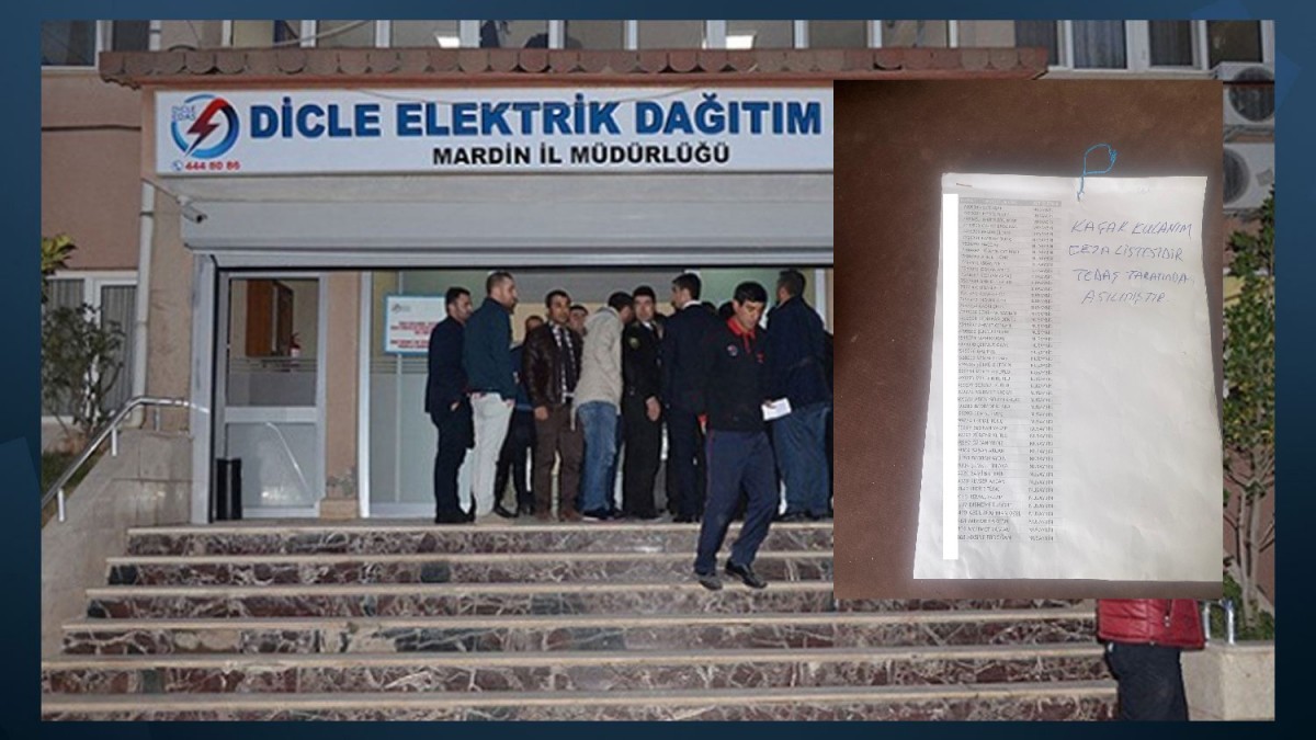 Mardin’de hayatını kaybedenlere ‘kaçak elektrik’ cezası