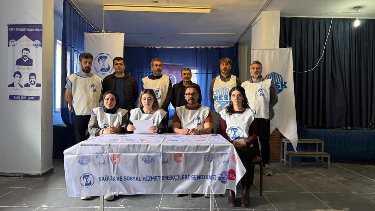 SES Mardin Şubesi: Gözaltılar sendikal mücadeleyi itibarsızlaştırma girişimidir