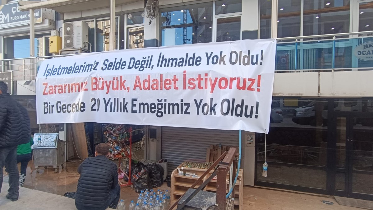 Mardin’de Sel Mağduru Esnaftan İhmalkarlığa Tepki: Zararımız Selden Değil Önlemsizlikten