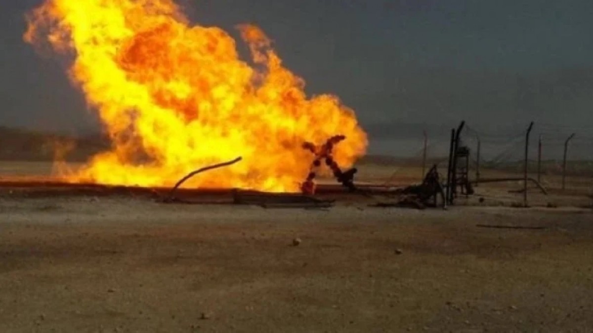 Deyrizor’da petrol kuyusuna saldırı: Tesislerde büyük hasar oluştu
