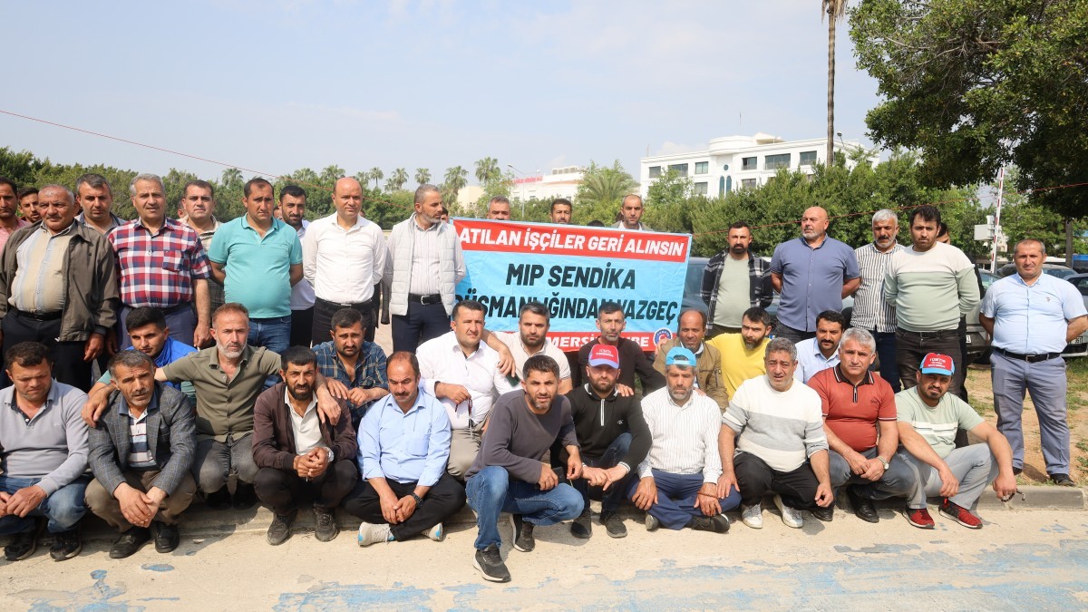 Mersin Liman İşçilerinin Direnişi 118’inci Gününde: Haklarımızı Alana Kadar Buradayız
