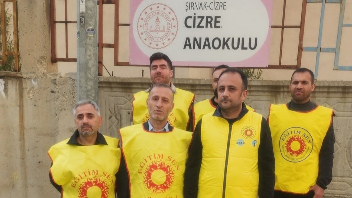 Cizre’de Eğitim Emekçilerinden Mobbing Tepkisi: Okullar Kimsenin Arka Bahçesi Değildir