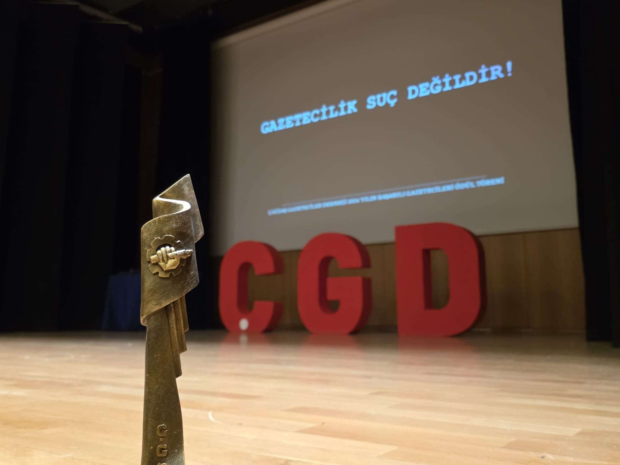 ÇGD Ödülleri Sahiplerini Buldu: Gazeteciler Ödüllerini Tutsak Meslektaşlarına Adadı