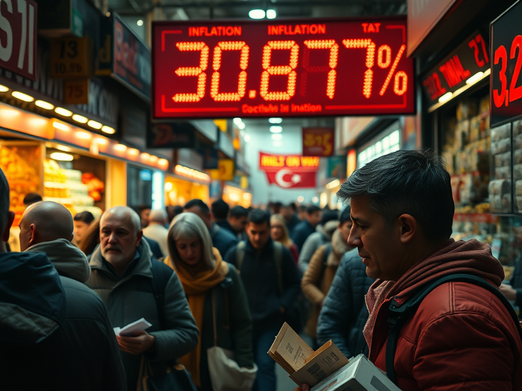TÜİK Bile Hayat Pahalılığını Gizleyemedi: Yıllık Enflasyon Yüzde 30,87