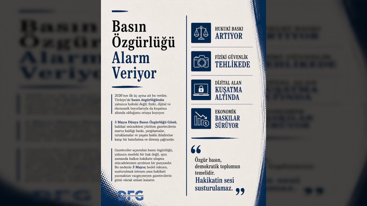 DFG: Özgür Basın Demokratik Toplumun Temelidir