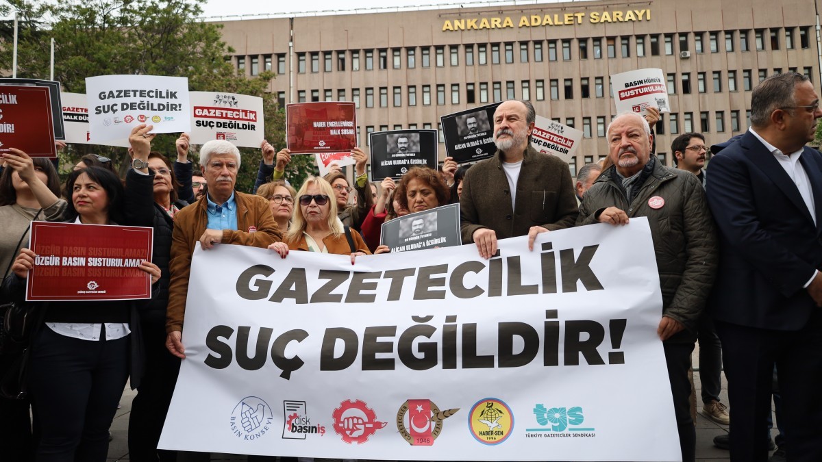 Basın Meslek Örgütlerinden Ortak Çağrı: Tutuklu Gazeteciler Serbest Bırakılsın