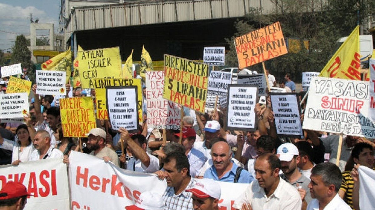 Gaziantep’te İşçi Sınıfı İçin Uluslararası Dayanışma Vurgusu