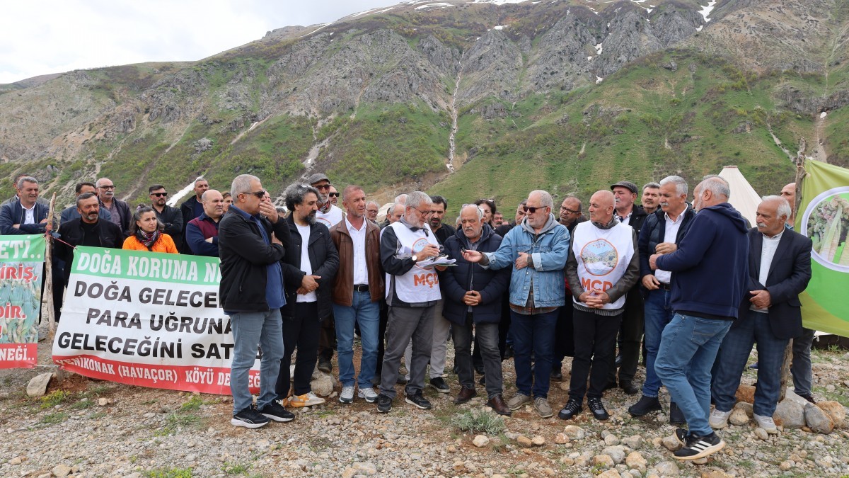 Dersim’de doğa ve yaşam nöbeti başladı: Havaçor Vadisi’ni koruyacağız