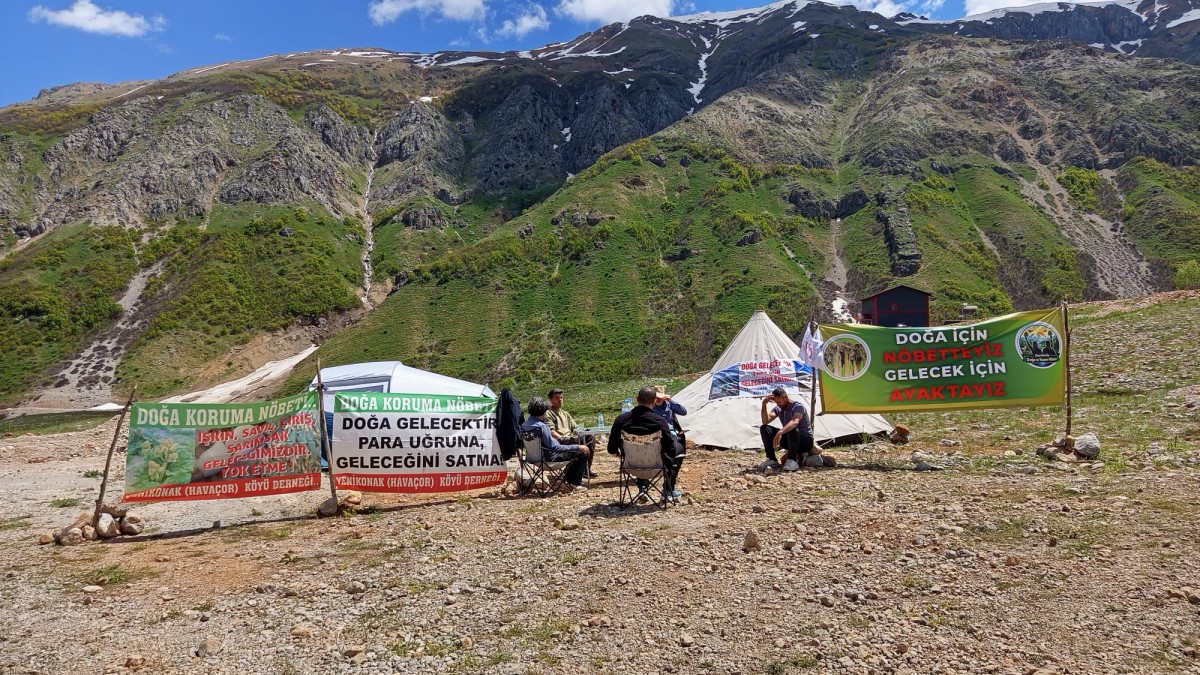 Dersim’de Havaçor Vadisi Nöbeti Bayramda da Sürüyor: Doğayı Savunmaya Kararlıyız
