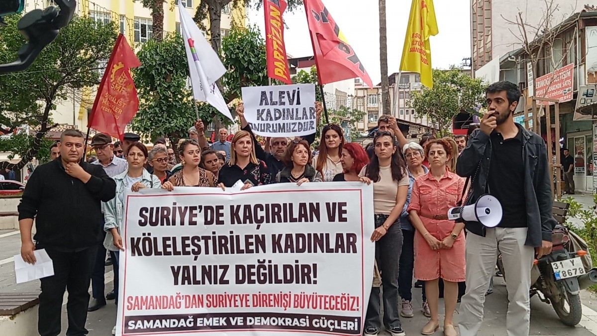 Suriye’deki Alevi Kadınlara Yönelik Baskı ve Kaçırılmalar Üç Kentte Protesto Edildi