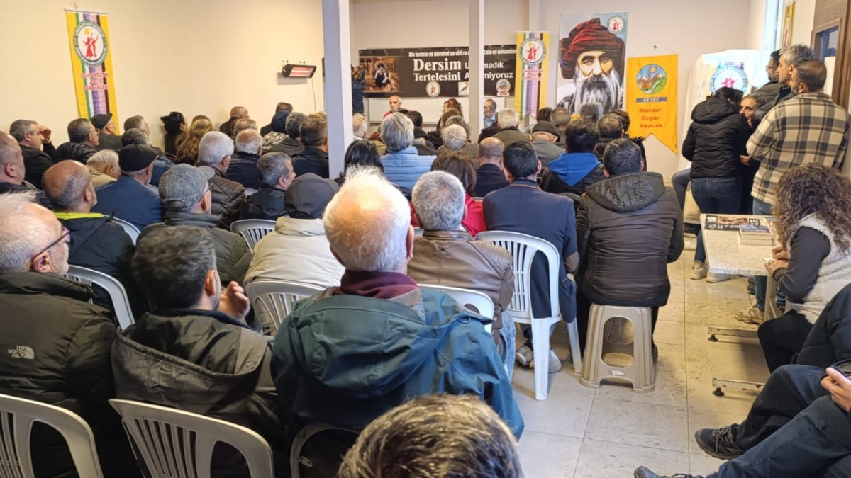 Dersim Katliamı’nın 89’uncu yılında Sultangazi’de anma: Unutmadık, affetmiyoruz