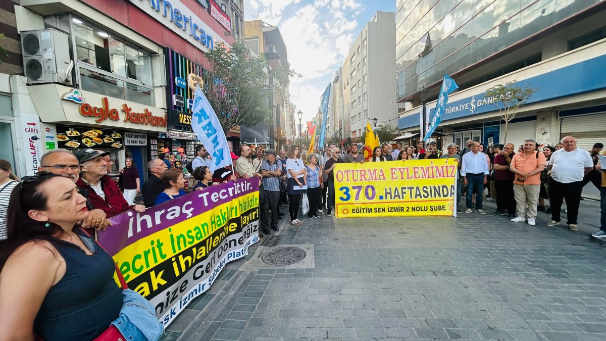 İzmir’de KHK Direnişi 370’inci Haftasında: İhraç Edilen Emekçiler İşini İstiyor