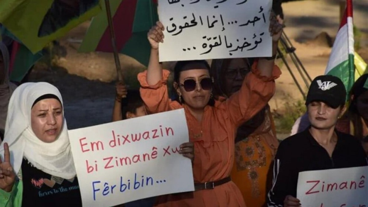 Heseke’de Kürtçe Tabelanın Kaldırılmasına Til Temir’den Sert Tepki