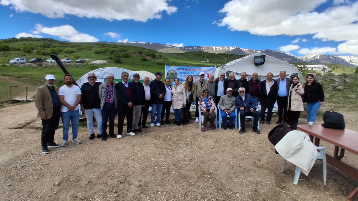 Muş’ta JES Projesine Karşı Ekoloji Nöbeti 29’uncu Gününde