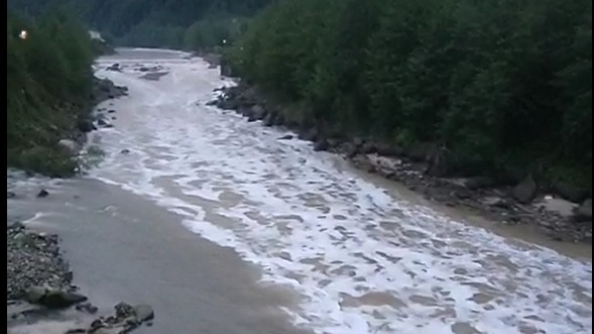 Rize’de Ekolojik Tahribat: Kalapotamaz Deresi Köpük Akıyor