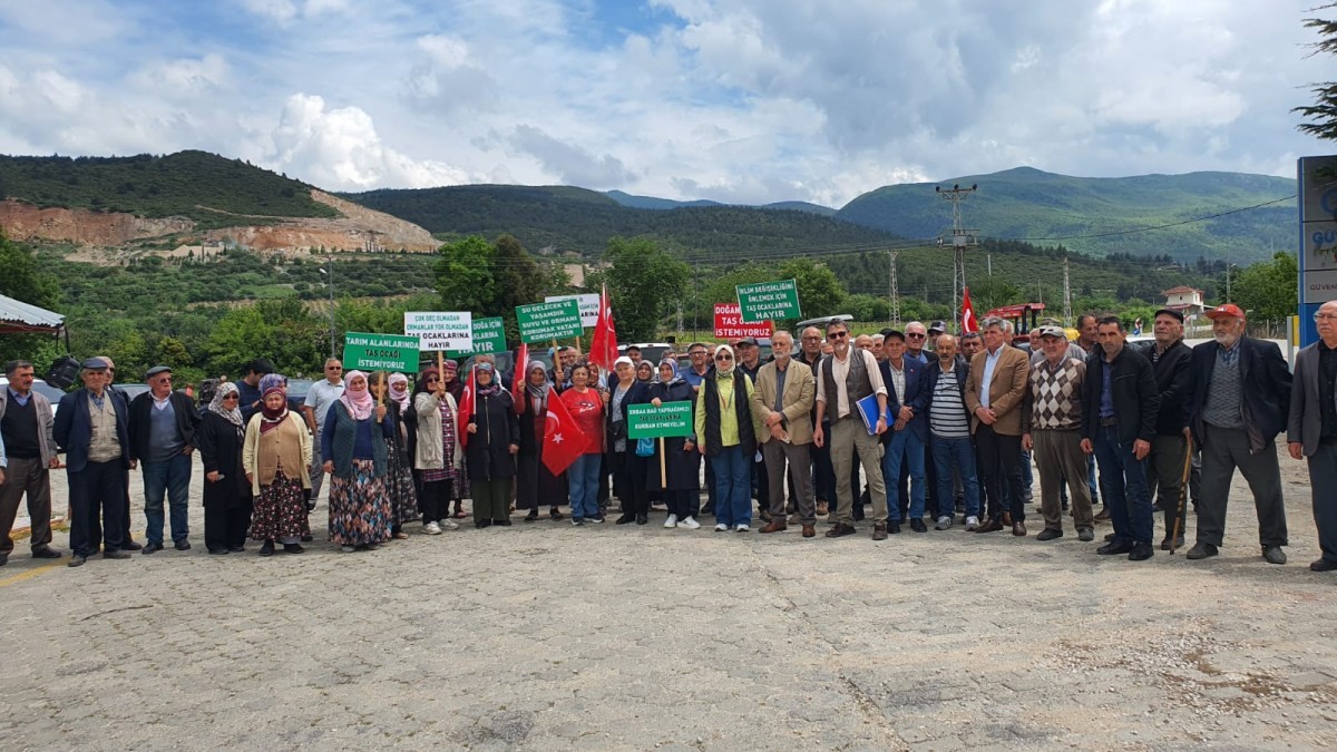 Tokat Erbaa’da Taş Ocağına Karşı Direniş: Tarım Alanlarımızdan Elinizi Çekin