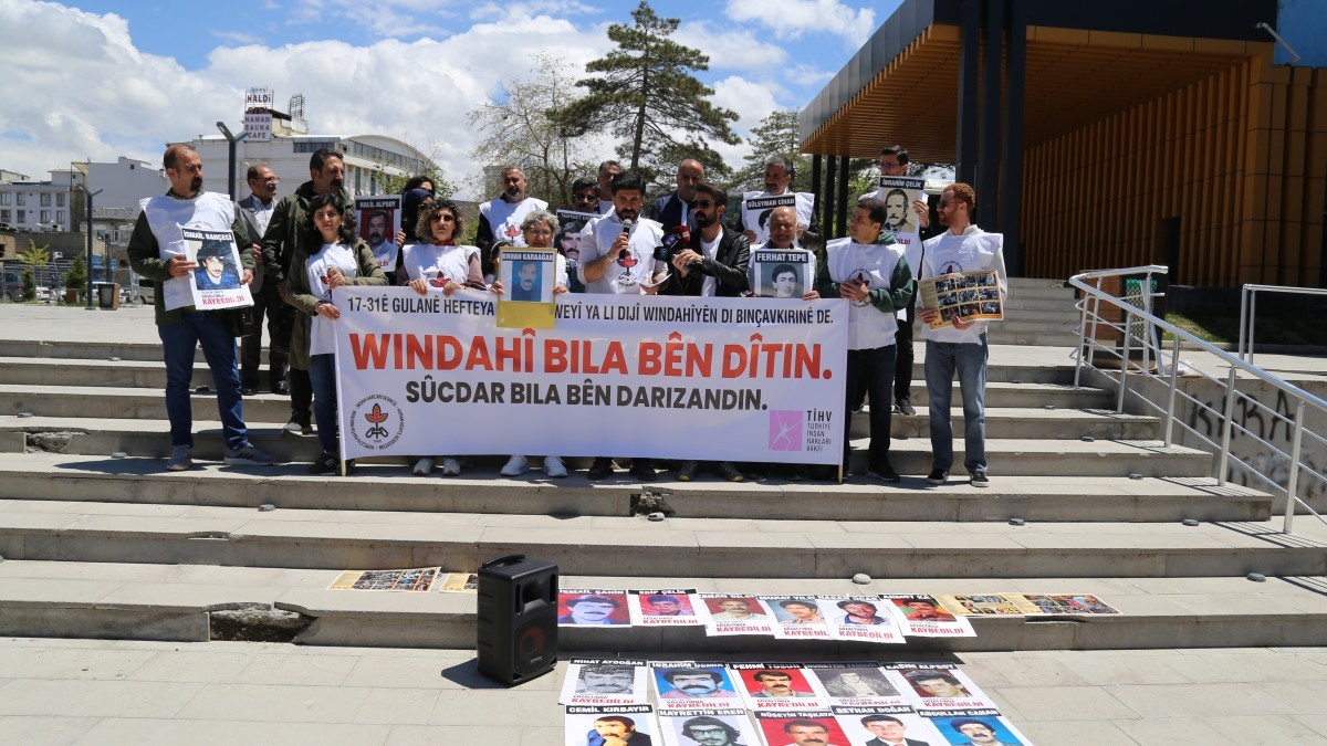 Kayıplar Haftası: Gözaltında kayıpların akıbeti açıklansın, failler yargılansın