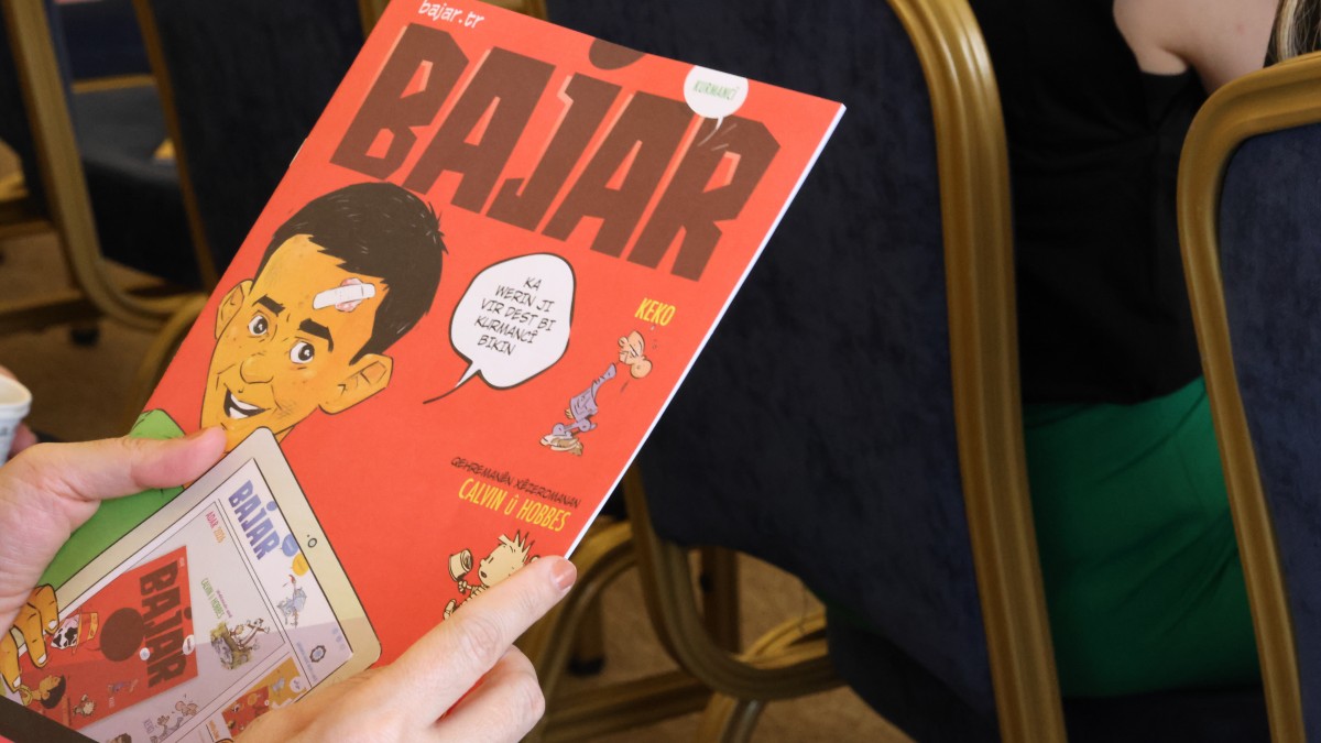 Kürtçe çizgi roman dergisi BAJAR yayın hayatına başladı