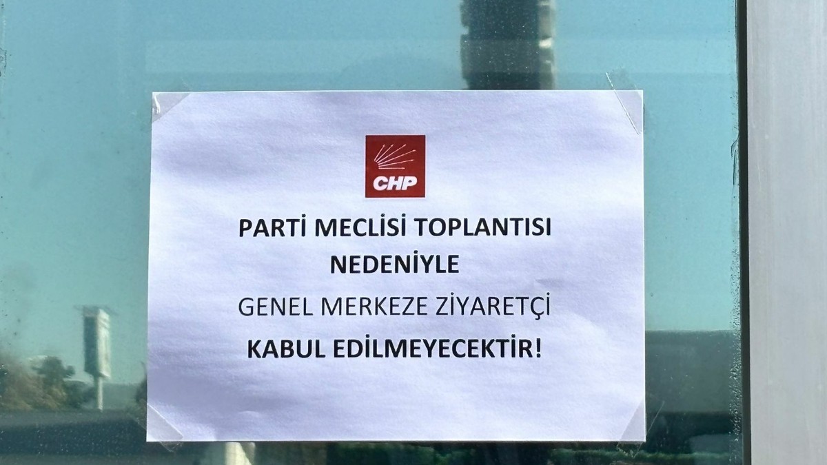 CHP Genel Merkezi’nde PM trafiği: Ziyaretçi girişi yasaklandı