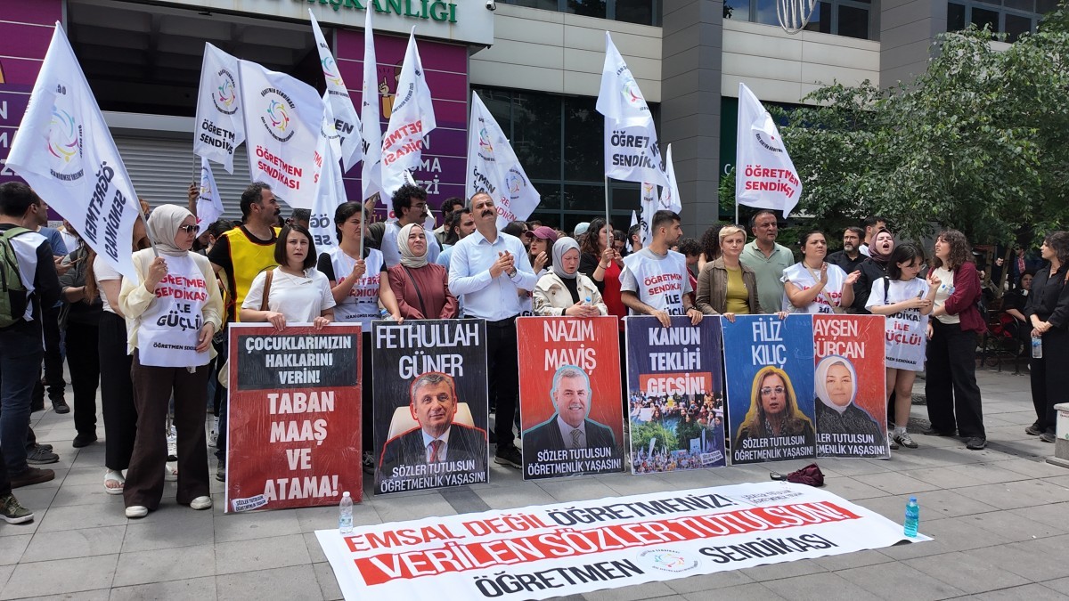 Özel Sektör Öğretmenlerinden Ankara’da Kararlı Direniş: Hakkımızı Almadan Dönmeyeceğiz