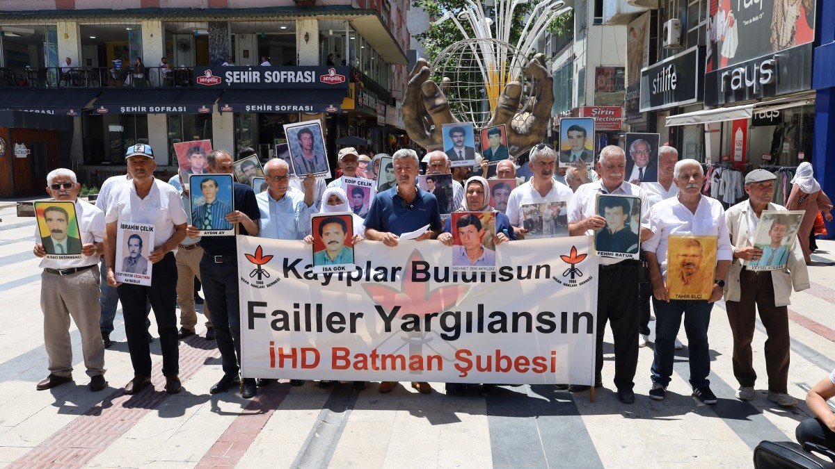 Kayıp Yakınları ve İHD Dört Kentte Adalet İçin Seslendi: Failler Yargılansın
