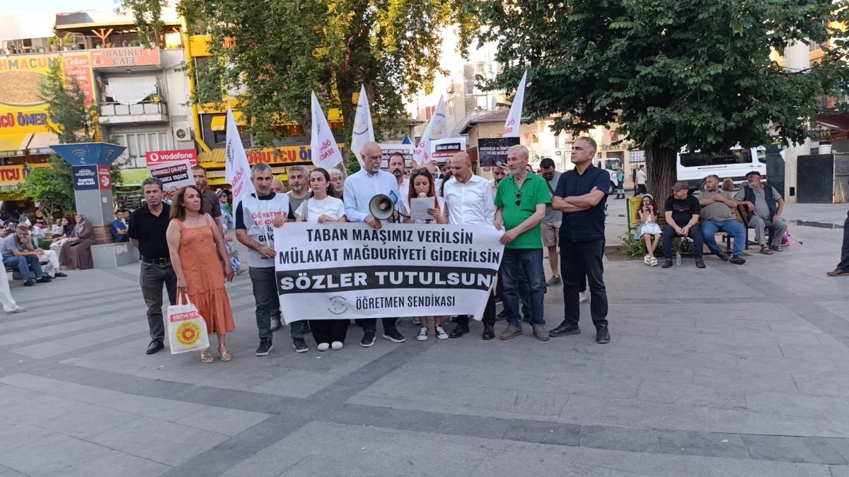 Gaziantep’te eğitim emekçilerinden sömürüye karşı örgütlenme çağrısı
