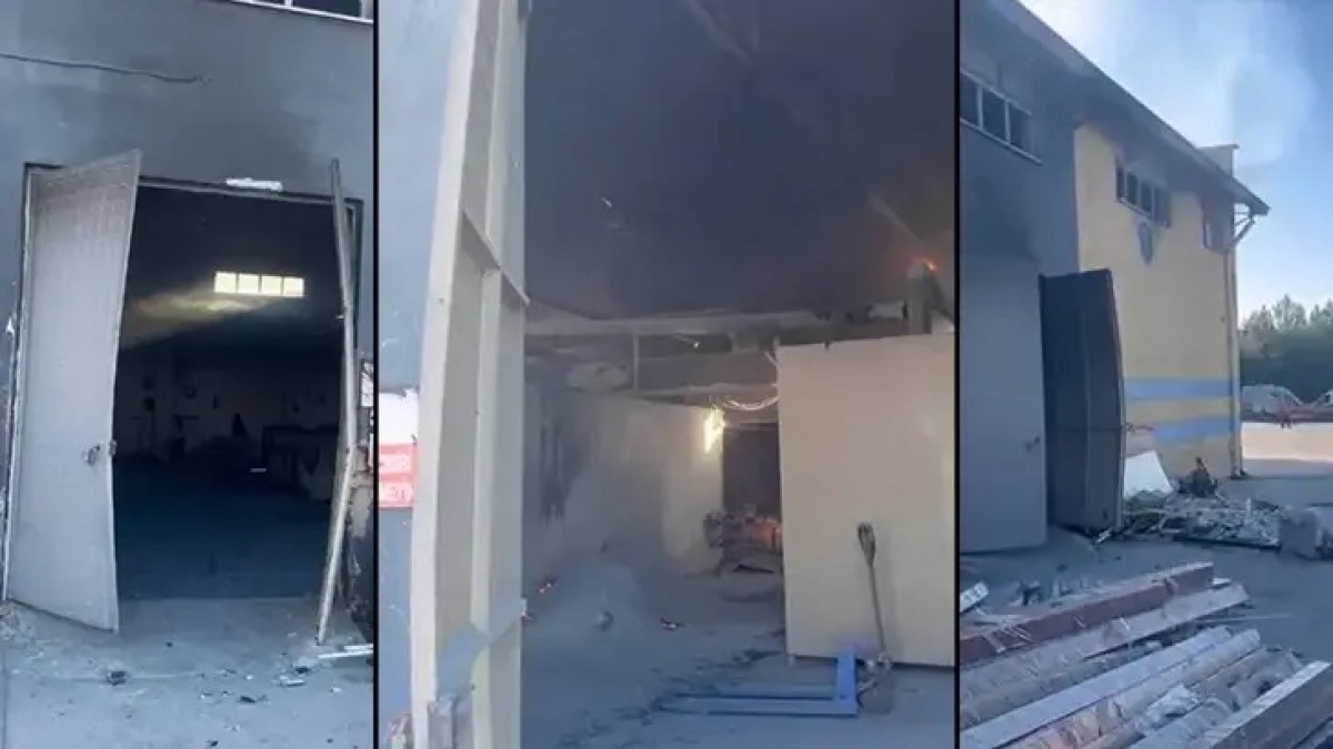 Kütahya’da metal fabrikasında patlama: Bir işçi ağır yaralandı