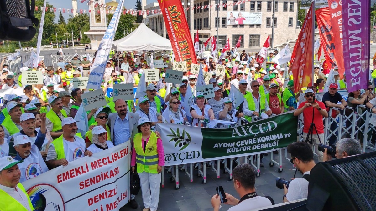 Manisa’da ‘Nehirlerin Kardeşliği’ mitingi: Ekolojik yıkıma karşı yaşamı savunacağız