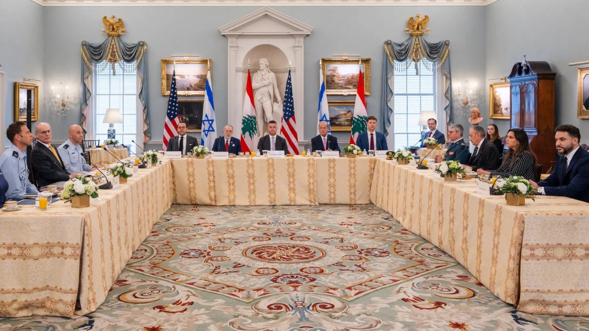 Lübnan ve İsrail Heyetleri Washington’da Bir Araya Geldi: Diplomatik Çözüm Arayışı Sürüyor