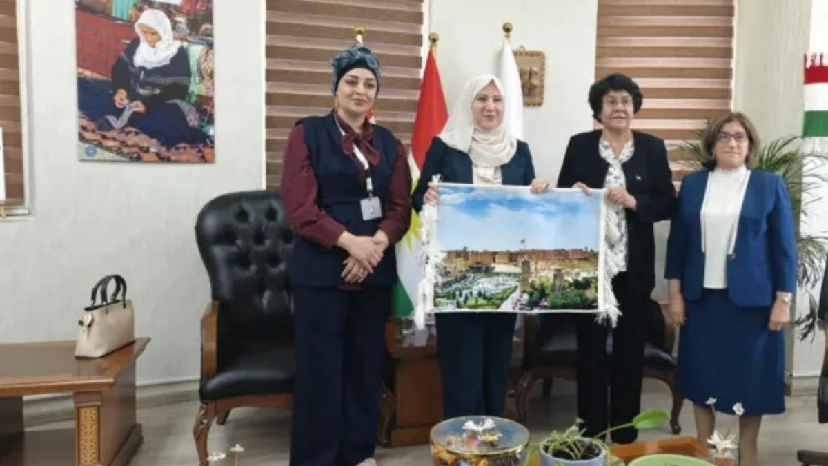 Rojava Kadın Heyetinden Federe Kürdistan’da Diplomatik Temaslar