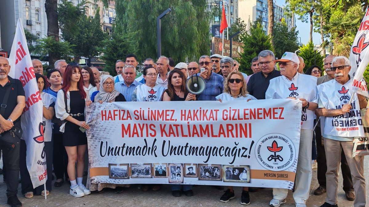 Mersin’den Gezi’nin 13. yılında ortak ses: Gezi onurumuzdur yargılanamaz