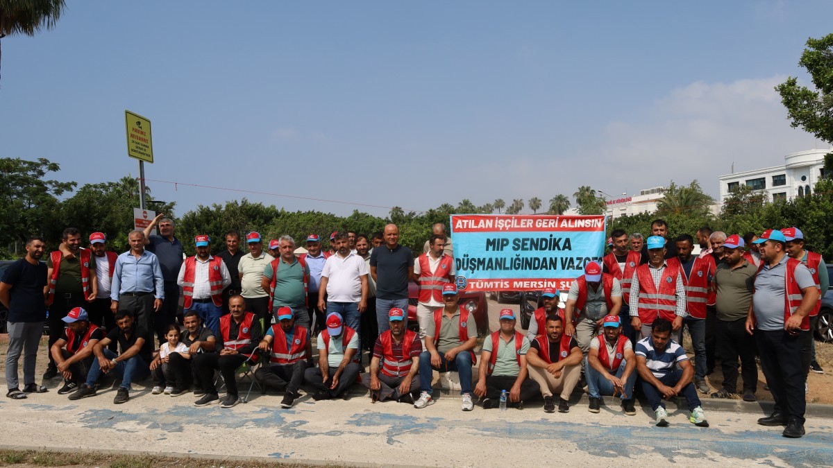 Mersin Liman İşçilerinin Direnişi 156’ncı Gününde: Bu Bir Onur Mücadelesidir