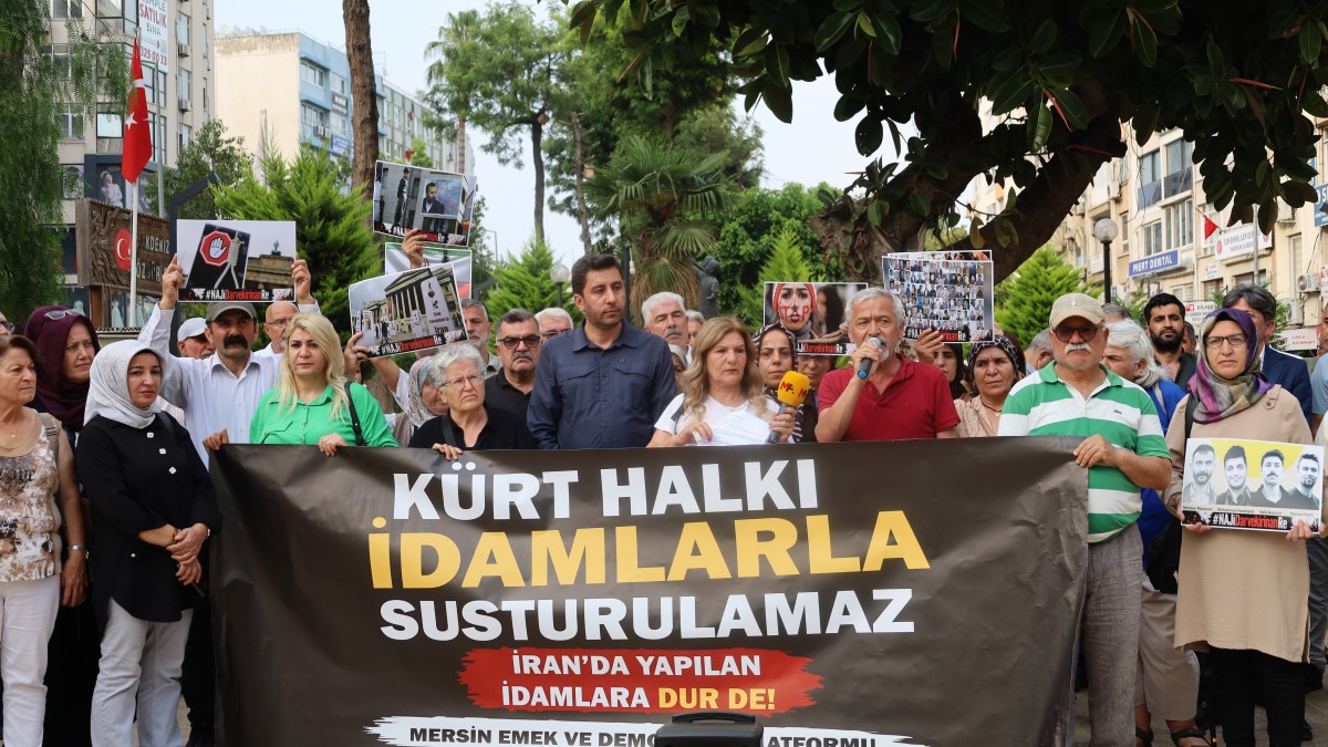 Adana ve Mersin’den İran’daki idamlara tepki: İnfazları derhal durdurun