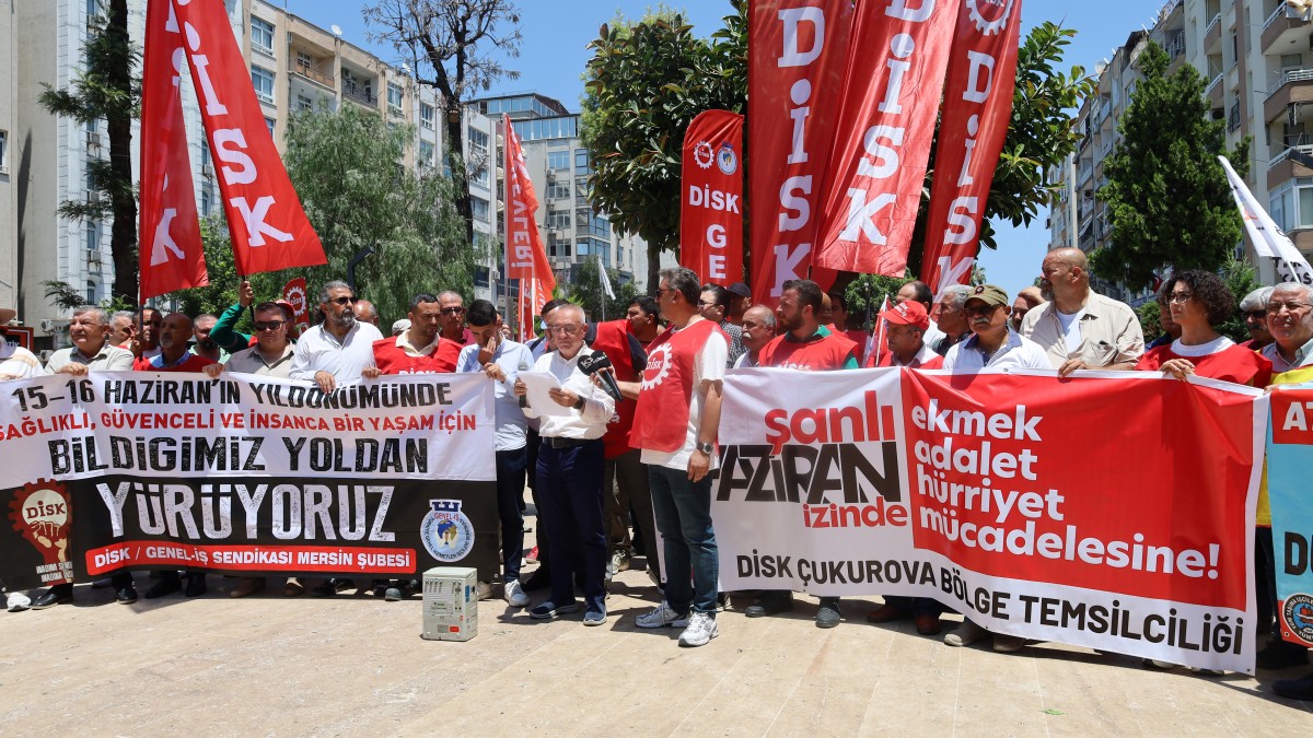 DİSK’ten 15-16 Haziran Açıklaması: Emeğimize ve Haklarımıza Sahip Çıkacağız