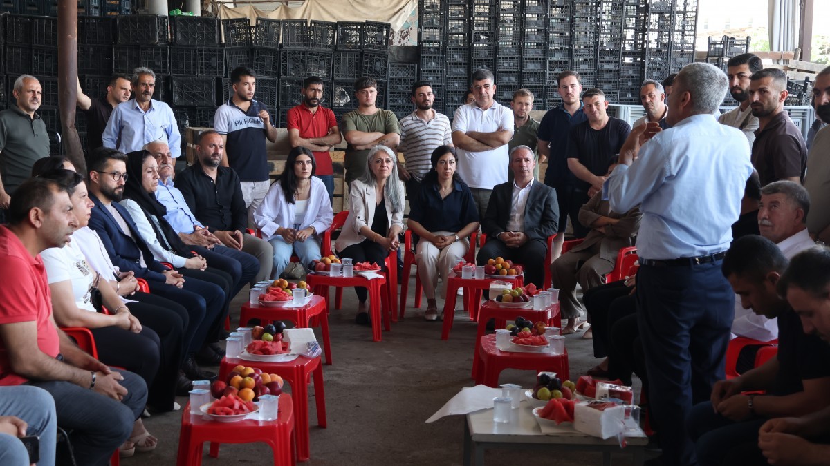 DBP Eş Genel Başkanı Uçar Şırnak’ta: Kürt Sorununun Çözümü Barış ve Özgürlükten Geçiyor