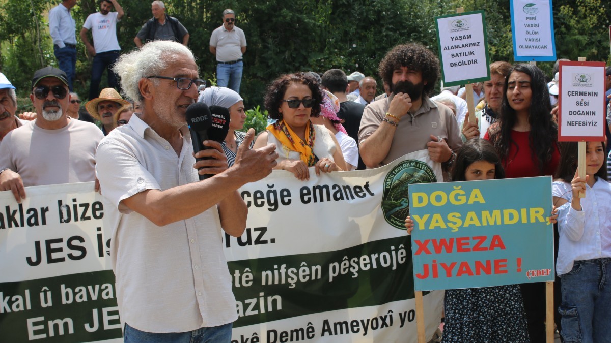 Karlıova’da JES Projesine Karşı Kitlesel Tepki: Doğamızı Ranta Teslim Etmeyeceğiz