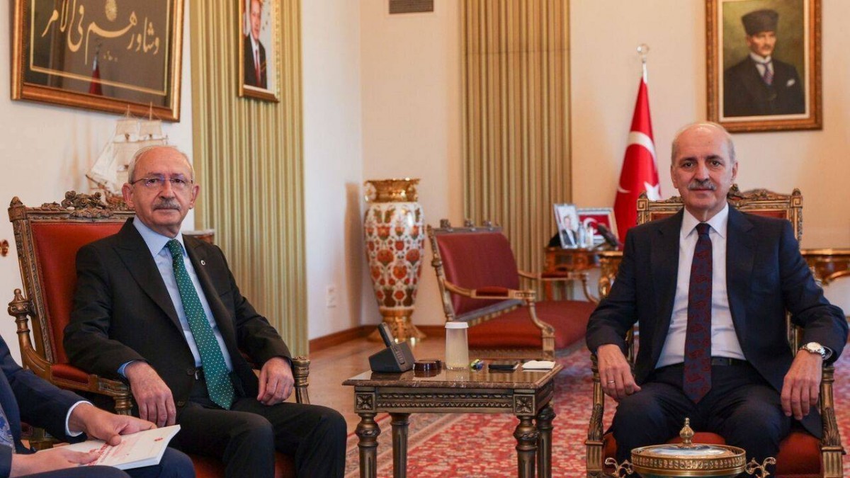 Meclis’te Kritik Temas: Numan Kurtulmuş ve Kemal Kılıçdaroğlu Bir Araya Geldi
