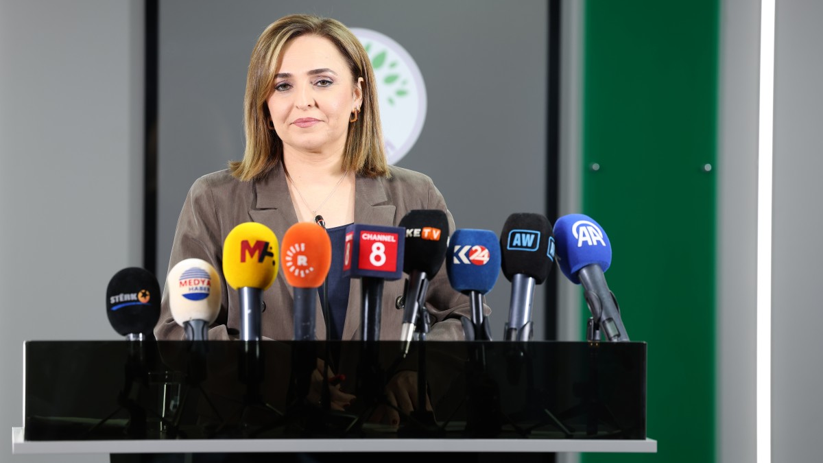 DEM Parti Sözcüsü Ayşegül Doğan: Çerçeve yasa taslağında son aşamaya gelindi