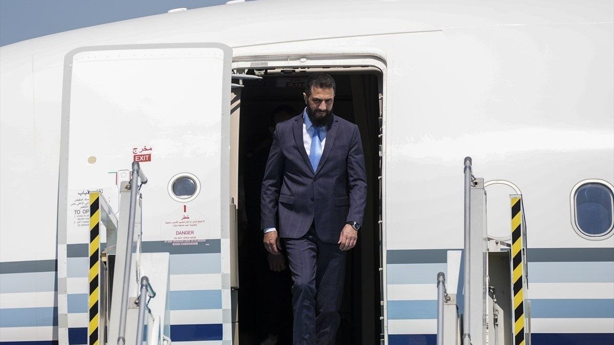 Suriye Geçici Cumhurbaşkanı Ahmed El-Şara Ankara’ya Geldi