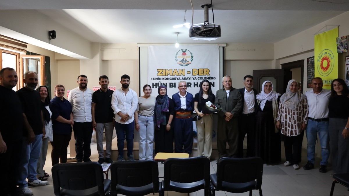 Hakkari’de ZIMAN-DER İlk Kongresini Gerçekleştirdi: Kürtçe Kırmızı Çizgimizdir