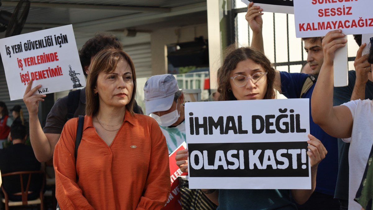 İşçi katliamlarına karşı adalet nöbeti: Tüm sorumlular yargılansın