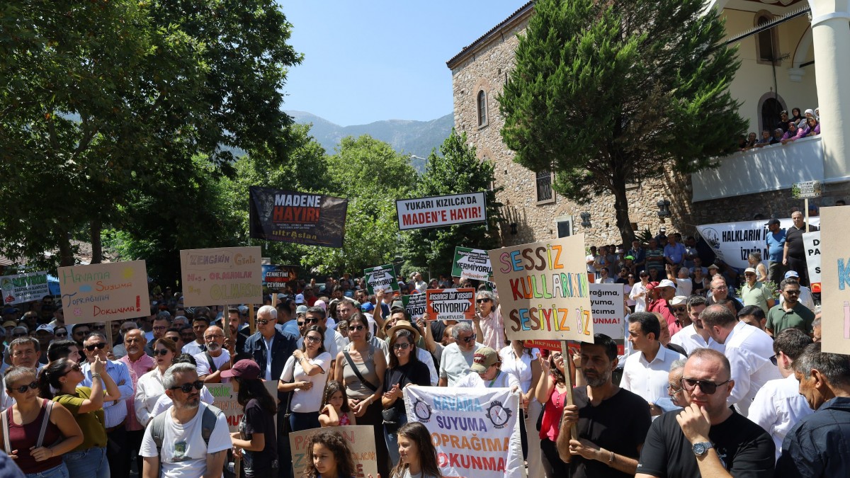 Kemalpaşa’da maden projesine karşı direniş: Yaşam alanlarımızı savunacağız