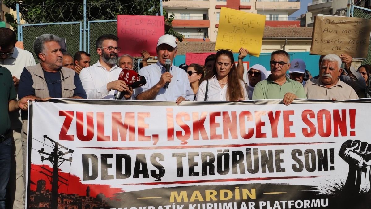 Kızıltepe’de DEDAŞ Protestosu: Halkın Enerji Hakkı Gasp Edilemez