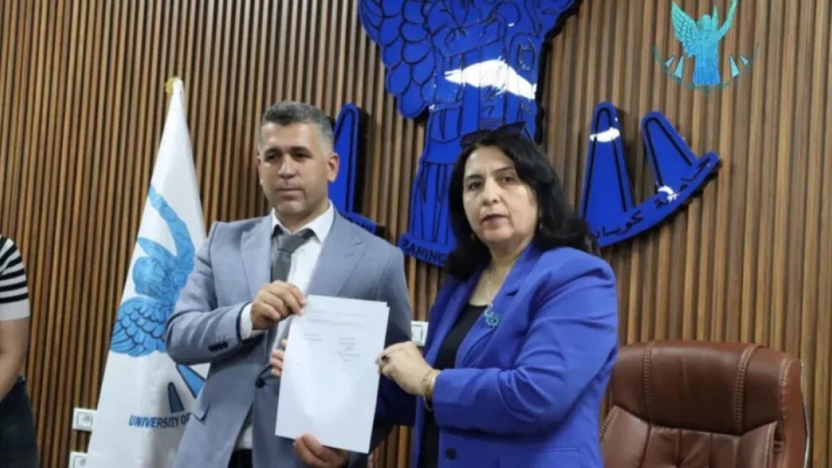Kobanê Üniversitesi uluslararası ağını genişletiyor: Kosova ile protokol imzalandı