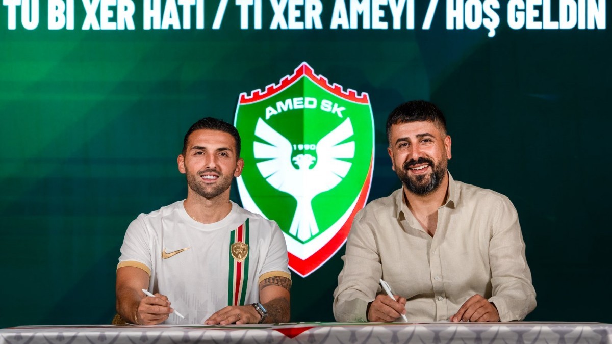 Amedspor Sol Bek Umut Meraş ile 2 Yıllık Sözleşme İmzaladı
