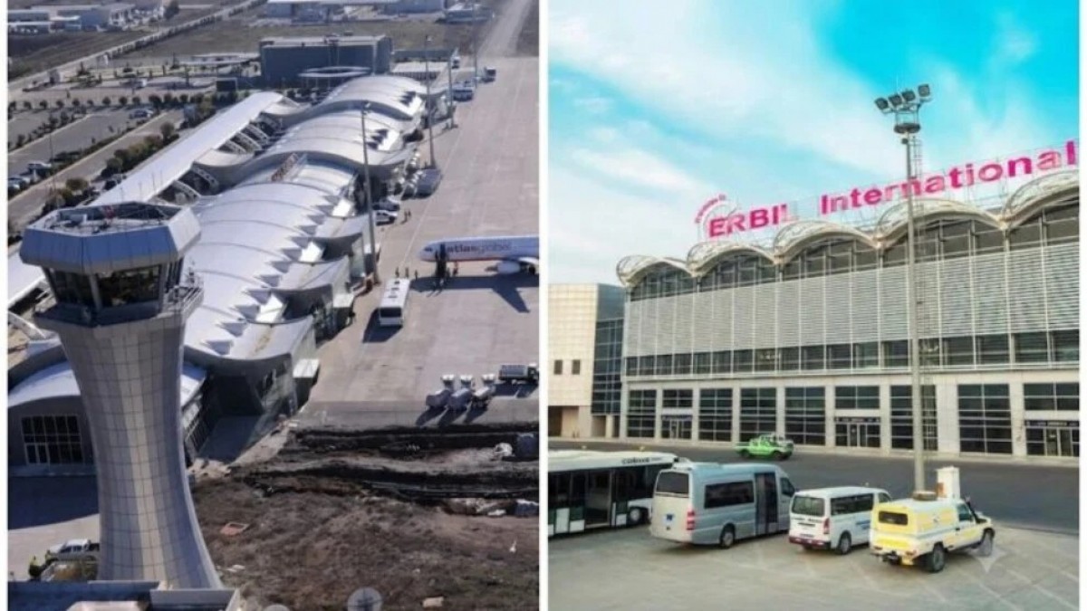 İran’ın saldırıları nedeniyle Erbil ve Süleymaniye havalimanları uçuşa kapatıldı